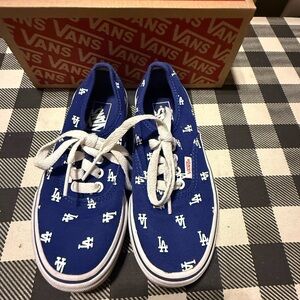 Vans Kids LA Blue Sneakers